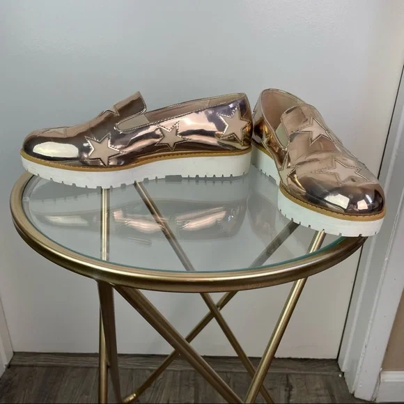 Qupid Shoes Woman Slip on 8 Size Shiny Confortable - Picture 4 of 12